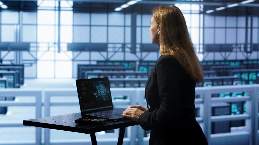 Hybrid IT Setup That Passes Audits and Stops Attacks 7 admin data center works with artificial intelligence computerized model