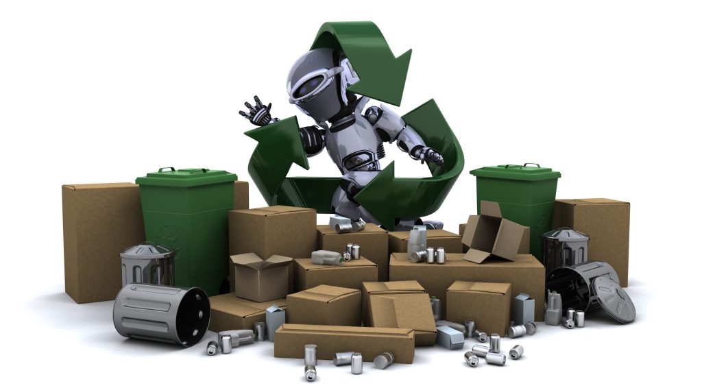 How to Future-Proof Your Infrastructure in 2026 Without Wasting Budget 5 robot with trash recycle symbol