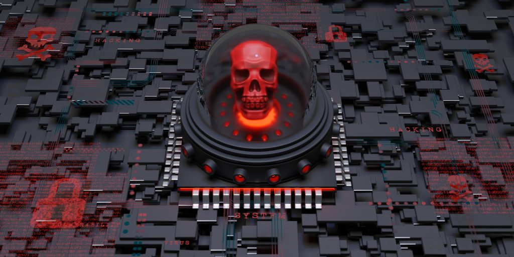 We Often See This Pattern Before a Cybersecurity Incident — Here’s Why It Happens 5 dark background hacked compromised system 3d illustration