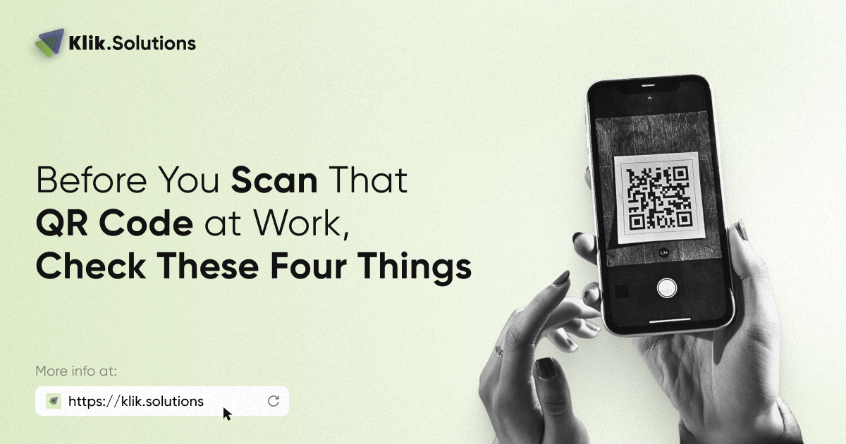 Before You Scan That QR Code at Work, Check These Four Things 